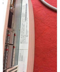Back view of Certified Refurbished 8200 Vector Variable Frequency Drive Evf9326 Ev showing ports and labels.