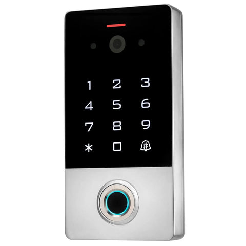 Smart Door Access Control System With Tuya App Remote Video Intercom Monitoring Built In Camera 600 Pound Magnetic Lock
