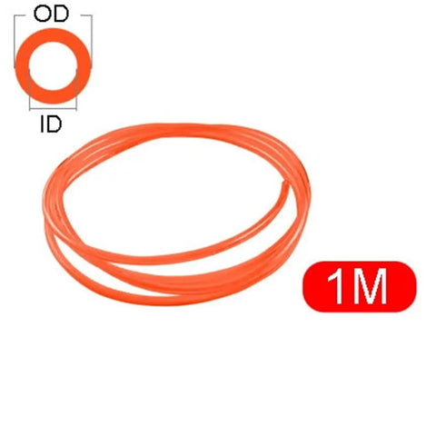 Rad Pu Pneumatic Tubing Air Hose Flex High Pressure Diy Shop Abrasion Oil Chem Res Sizes 4mm 6mm 8mm 10mm 16 mm Od Max Smooth Orange Built Tough Tight Seal No Leak Solid Deal Easy Fit Reliable Work Top Tier For Heavy Loads orange 1m OD ID tubing