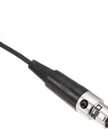 PGA31-TQG Wireless Headworn Condenser Microphone With Cardioid Pattern, Secure Gooseneck Headset Fit, Detailed Crisp Vocals, Noise Rejection, High Gain Before Feedback, Gig-Ready For Live Performances And Speaking Gigs. TA4F connector close-up