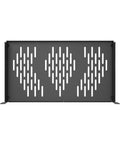 1U Universal Rack Shelf With 10 Inch Depth, Vented Cantilever Tray For 19 Inch Network Racks And Cabinets, Black