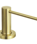 Champagne Gold Stainless Steel Soap Dispenser With Built In Bottle Countertop Pump For Kitchen Or Bathroom All In One For Hand Soap Dish