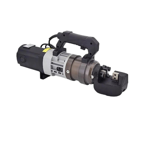 Heavy Duty Electric Rebar Bender Cutters Brushless Motor Hydraulic Pliers Portable Mini Bending Machine side view with cutting attachment