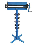 Bead Roller Machine For Sheet Metal With Twelve Dies Nineteen Inch Bead Bending Roller Rotary Forming Metal Bender 1.2mm Capacity