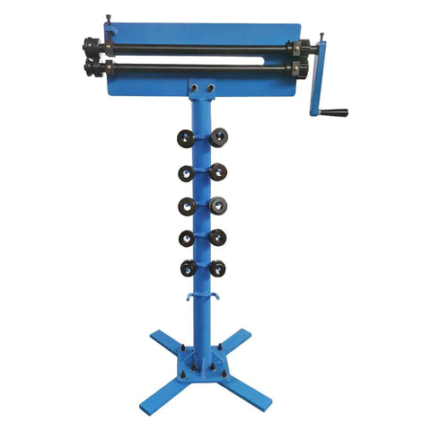 Bead Roller Machine For Sheet Metal With Twelve Dies Nineteen Inch Bead Bending Roller Rotary Forming Metal Bender 1.2mm Capacity