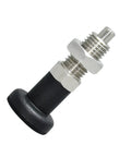Nose Spring Plunger Set In Four Sizes With Self Locking Knob And Spring Return Indexing For Precision Tooling, stainless steel