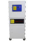 Front view of Industrial Pulse Dust Collector With PTFE Filter For 0.3 Micron Dust And 99.8 Percent Efficiency, 220V Mobile