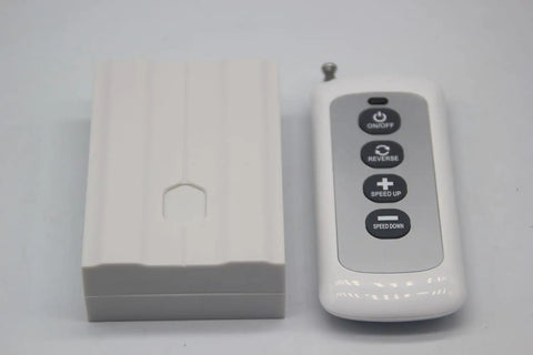 Remote Control DC Motor Speed Controller Beefy Torque 12V 24V PWM Stepless Variable Speed Switch 10A wireless controller set
