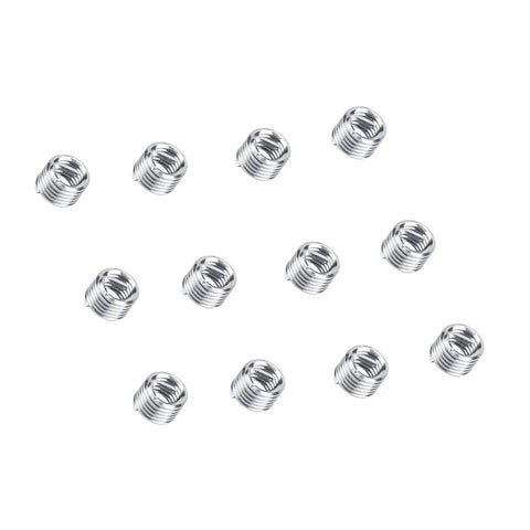 Super Cool M4 Helicoil Inserts That Totally Fix Stripped Threads In Aluminum And Soft Metals Like A Boss With Heavy Duty 100 Piece Stainless Steel 304 Thread Repair Kit For Any Tough Project You Got, stainless steel coil inserts.