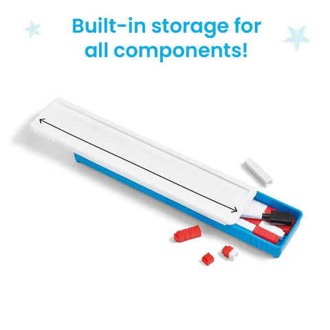 Open Number Line Starter Set With Dry Erase Whiteboards For Students, Flexible Learning For Addition And Subtraction, built-in storage