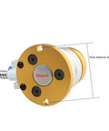 Pro Grade Z Axis Tool Setting Gauge For Cnc Routers And Mills With 4 Wire Automatic Tool Press Sensor showing magnetic base and mounting holes.