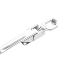 Heavy Duty Stainless Steel Toggle Latch Clamp For Truck Door And Cargo Box Secure Hold Down Lock Strong 304 Grade Metal Hardware For Hauling, silver