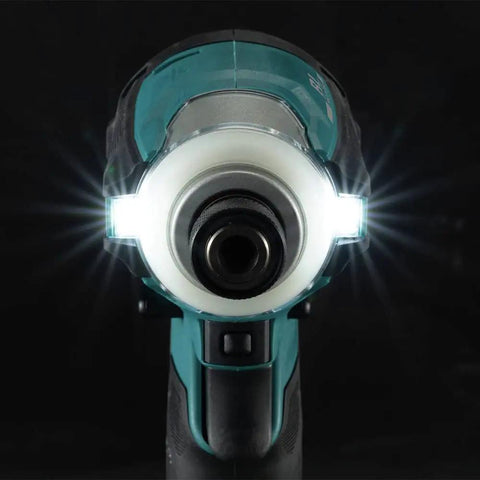Brushless 18V Cordless Impact Driver With Quick Shift Mode And 4 Speed Settings For Fastening, front view