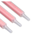 Cnc Eccentric Clamps 500 Pack Epoxy Adhesive Mixing Nozzles For Static Dual Cartridge Tubes Mixes Perfectly 10 To 1 Glue Ratios, three nozzles in pink color.