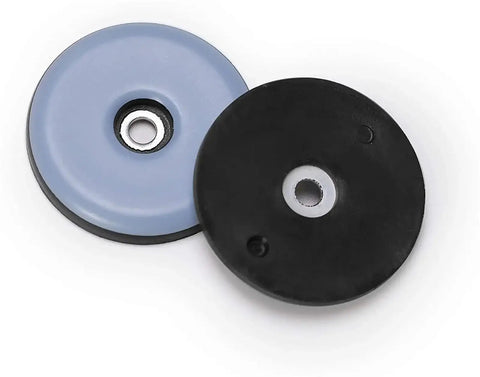 100 Pack Heavy Duty PTFE Furniture Glides With Screws, blue and black glides for protect floors, durable and scratch resistant.