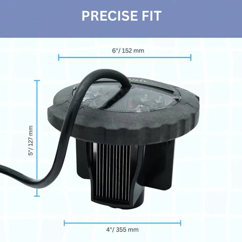 TruClear Salt Cell Replacement For Pro Series 11K Systems, R0693900 Cell Assembly dimensions shown for precise fit