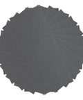 21 Pieces High Grit Wet Dry Emery Sandpaper Sheets For Auto Body And Metal Polish Make Your Ride Look Brand New With Smooth Finish, grey sheets arranged in a circular pattern.