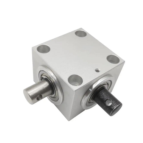 One To One Right Angle Bevel Gearbox One Point Five Module Twenty Teeth Ninety Degree Drive For DIY Projects With Fifteen Millimeter Shaft
