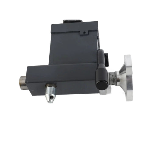 Side view of Durable Aluminum Lathe Tailstock Replacement Part With Adjustable Positioning For Precise Alignment And Long Workpieces Support