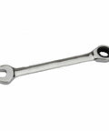 8 To 32mm Ratchet Spanner Set With Reversible Wrenches And Gear Ring Keys For Auto Repair Pro Grade Built To Last Durable Alloy Build Easy Grip Space Saving Design For Cars And DIY Projects close-up of a single spanner