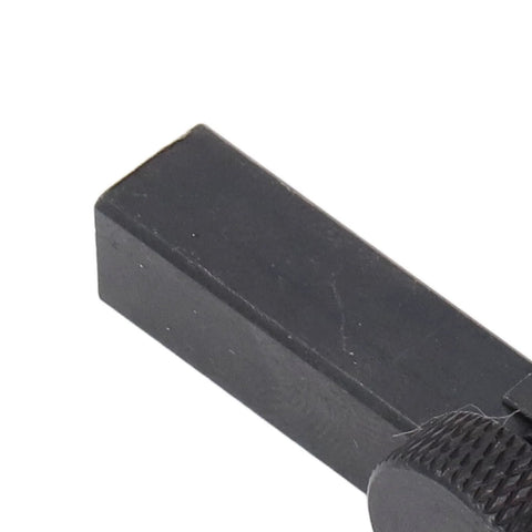 OPPWONG dial indicator holder adaptor block in black aluminum alloy with knurled clamp knob