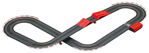 PAW Patrol Battery Operated 1:43 Scale Slot Car Racing Track Set With Jump Ramp Featuring Chase And Marshall 14.1 Foot Track