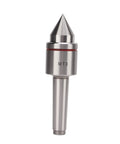MT3 heavy-duty live tailstock center with 60-degree tip for wood and metal lathe