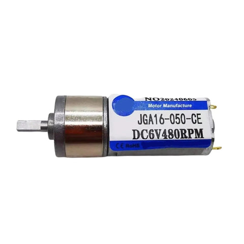 DC 6V 12V Gear Motor Featuring Knockout Speed Control Reversible CW CCW Operation Hella Tough Reduction Gearbox close-up view