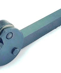 Knurling Tool With Pivot Head And Diamond Pattern For Lathe Work, Knurl Pitch One Point Five Millimeters, Half Inch Square Shank