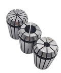 Three Piece ER25 Spring Collet Set One Half Inch One Quarter Inch One Eighth Inch High Precision For CNC Engraving Milling Lathe Chuck Tool Kit
