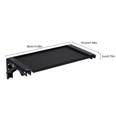 Magnetic Tool Tray Folding Work Platform For Modular Toolbox Systems No Drilling Installation, Pro Grade Aluminum Alloy Support shown