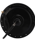 36 Volt 250 Watt Rear Wheel Hub Motor Built Like A Tank With Aluminum Alloy Frame showing the back view with wiring.