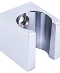 Heavy Duty Shower Head Holder Wall Mount In Chrome Brass Wand Bracket For Sprayer No Nonsense Rock Solid Mount close-up view