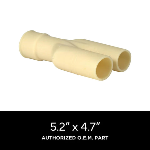 Double Drain Hose Joiner Connector OEM Appliance Part 529872 for Easy DIY Home Improvement and Dishwasher Drain Fix