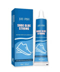 Premium Shoe Glue Sole Repair Adhesive For Sports And Climbing Shoes That Delivers A Tough Flexible Bond, shown in 50ml tube.