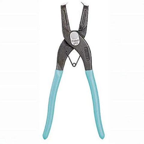 Hand Held Duct Finger Cutting Tool For Wide Slotted Wiring Ducts Beefy Steel Build With Spring Open Handles Easy One Hand Operation
