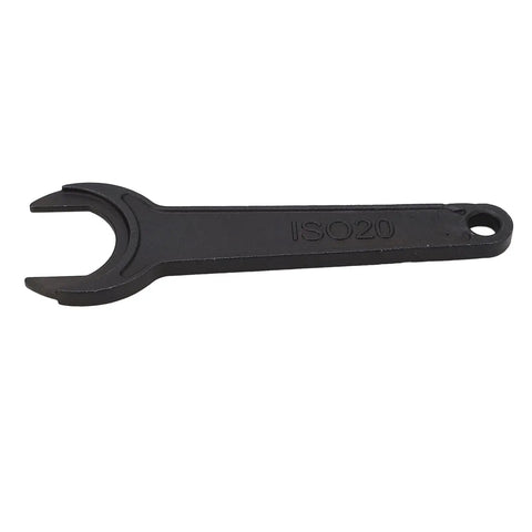 Steel Collet Wrench With Smooth Handle For CNC Router Accessories Durable Quenched Steel Rustproof Blued Finish High Strength Clamp
