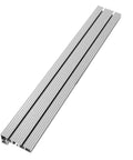 75 Type Miter Track T Slot For Table Saw And CNC Router Woodworking Fence System Silver Finish 20 Inch Aluminum Track