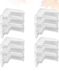 Peel And Stick Corner Protectors For Furniture, 30 Pack PVC Edge Guards for desks tables cabinets and walls