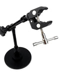 Magnetic Soldering Clamp With 5.5CM Jaw Opening And 360 Degree Rotation Frame, articulated arms, rugged magnetic base, PCB clip