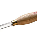 3/16 Inch High Speed Steel Parting Tool For Woodturning, Ash Handle With Brass Ferrule, Anti Bind Profile, Sharpened Edge, Pro Grade
