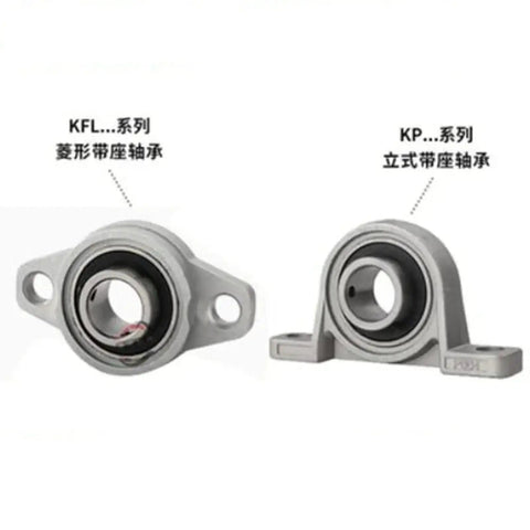 Sick Zinc Alloy Pillow Block Flange Bearing Kp Type Heavy Duty Block For Smooth Shaft Rotation In Machine Shop With 20MM Bore Match For Precise Fits While Saving You Big Time Money For Solid Work That Keeps Running Good On Heavy Loads, 20mm bore