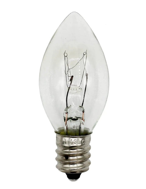 Single bulb from Plug In Night Light Kit With Four Watt Bulbs Pack Of Four Ivory Plastic Do It Yourself Decorative Night Light Modules