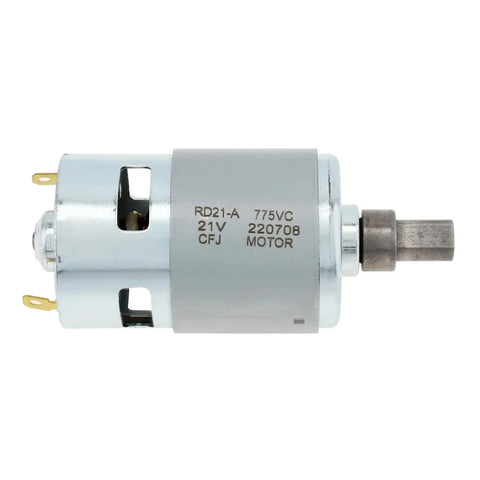 High Speed 18 To 21 Volt DC Motor With 15000 RPM Blower Power For Industrial Soot Cleaning And Collector Dust Removal Heavy Duty Permanent Magnet Drive close-up view.
