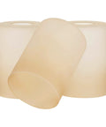 Amber Glass Cylinder Pendant Shades Set Of 3 For Vanity Lights And Chandeliers, showcasing modern upgrade in amber hue