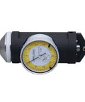0 To 0.15 Inch Dial Indicator With 0.0005 Inch Graduations, Coaxial Centering, Yellow Dial Face for Horizontal And Vertical Machines