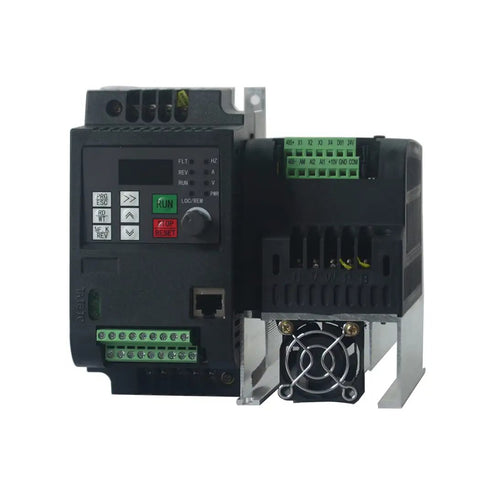 2.2KW 220V VFD Inverter Frequency Converter with Brake for spindle motor speed control, 1 phase input to 3 phase output, durable VFD for CNC