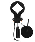 Killer Heavy Duty Strap Clamps For Woodworking Projects with a black canvas strap and four jaws for secure clamping.