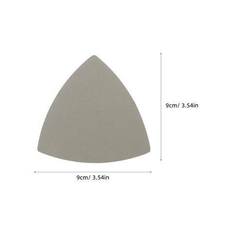 Top Rated Grit Triangular Silicon Carbide Sandpaper Sheets Waterproof Wet Dry Sanding Paper 8 Pack, 90mm, grey triangular sheet.