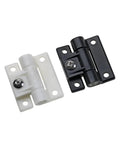 304 Stainless Steel Adjustable Torque Gate Hinge With Positioning And Damping Zinc Alloy Stop Brushed Finish CL263 1 Piece